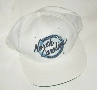 Vintage Unc - Univ.  Of North Carolina Tar Heels The Game Hat Snapback Cap