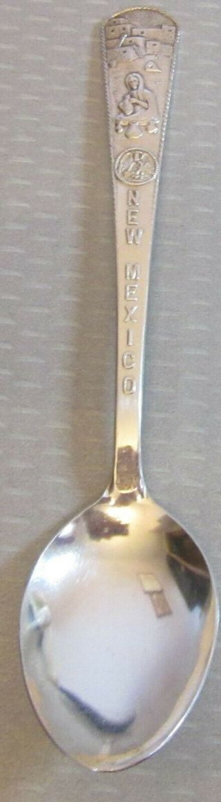 Vtg Maisels Indian Trading Post Sterling Silver Mexico Souvenir Spoon