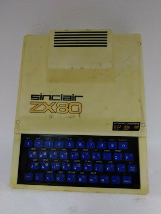 Sinclair Zx80 Computer,  Unit Only