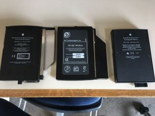 Apple Macintosh Powerbook G3 Series Battery/dvd/zip Bundle Of 3