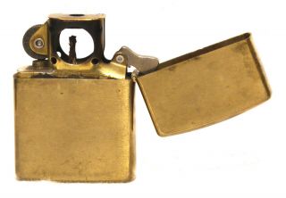 Vintage Zippo Solid Brass Pipe Lighter : 1991 3