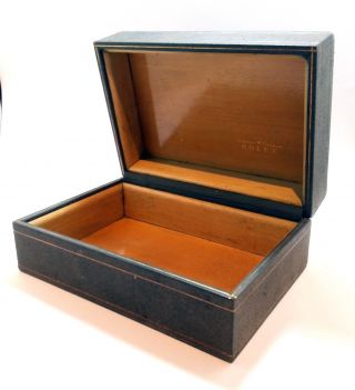 Vintage Rolex Watch Jewelry Box Case - Montres Rolex S.  A.  Geneve Suisse