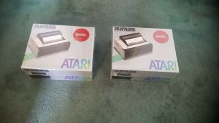 Atari 1020 Color Plotters/printers,  Two Factory -