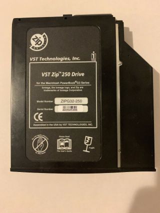 VST Zip 250 Drive For Macintosh PowerBook G3 ZIPG32 - 250 2