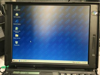 VINTAGE IBM ThinkPad 760XL with Docking Station 2
