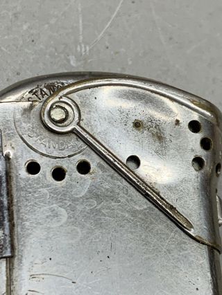 Vintage Push Button Semi Automatic STANDARD Pocket Lighter shield Vienna Austria 2
