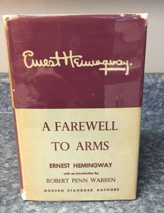 Ernest Hemingway A Farewell To Arms Hardcover