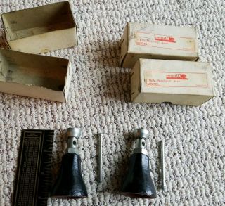 Set Of 2 Machinist’s Jacks Vintage Pair Nos