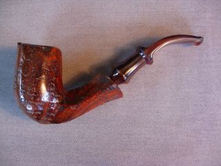 Restored,  Vintage Danish Rungsted " Viking " By Preben Holm Freehand Estate Pipe