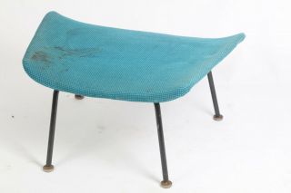 Vintage 1960s Knoll Ottoman For " Womb Chair " By Eero Saarinen,  Eames Fan