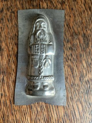 Vintage Father Christmas Belsnickle Santa Claus Chocolate Candy Mold St.  Nick