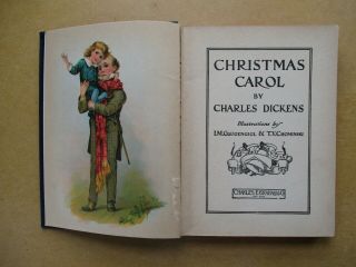 CHRISTMAS CAROL (Illustrated Antique Child ' s Book) by Charles Dickens 2