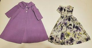 Vintage Dress & Coat For Madame Alexander Cissy,  Miss Revlon & 20 " Fashion Dolls
