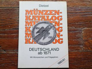 German Coin Guide,  Nazi Coins,  1800s - Present,  Pub.  1980/1981 Vintage,  Very Rare