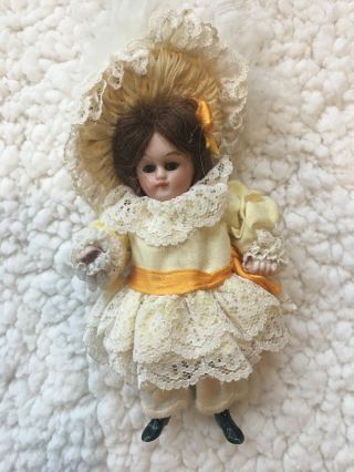Antique Doll,  French? German? 4,  Inches
