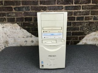Pionex Desktop Computer Pentium 120mhz Windows 98 64mb Ram 7.  8gb Hdd