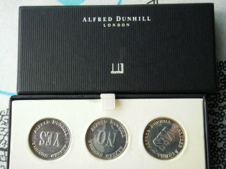 Dunhill Decision Coins,  Solid Silver