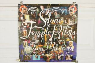 Vtg Stone Temple Pilots Tiny Music Promo Poster Alternative Alt Grunge Rock Stp