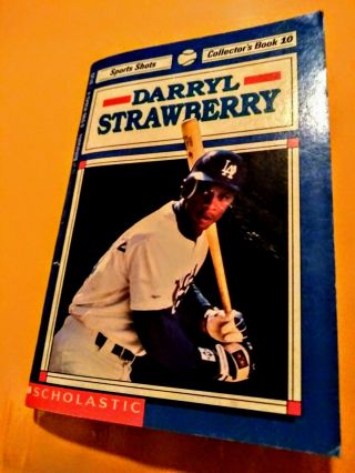 Darryl Strawberry Vintage 1992 Scholastic Sports Shots Collector 