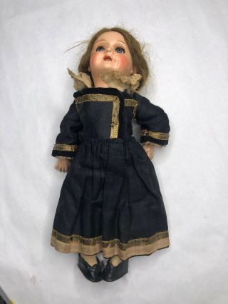 Antique SFBJ 12” Doll Outfit Doll Made In Paris 2