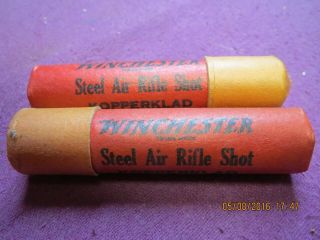 2 Vintage Winchester Steel Air Rifle Shot Bb 