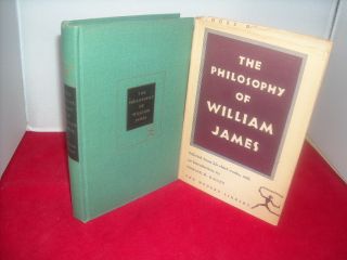 The Philosophy Of William James By William James (hardcover,  1953,  Modern Libr)
