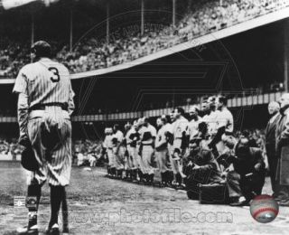 Babe Ruth Yankees Farewell 4/27/47 Licensed 8x10 Photo Yankee Stadium