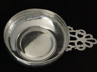 Vintage Gorham Sterling Silver Porringer Bowl Pierced Handle 130 Grams No Mono