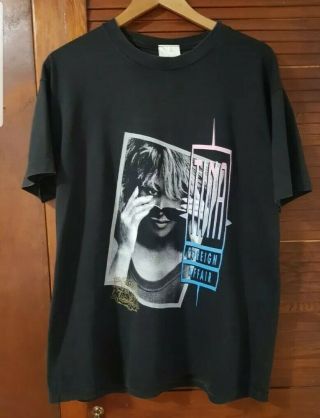 1990 Tina Turner Foreign Affair European Tour T Shirt Vintage Concert