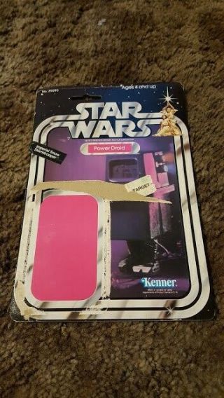 Star Wars Vintage Kenner Cardback: Power Droid 1978
