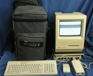 Apple Macintosh Se/30 System Complete - -