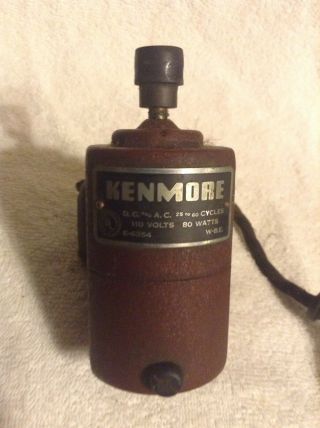 Vintage Kenmore Electric Motor Model E - 6354 Rotary Sewing Machine Motor.