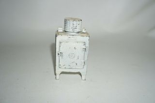 Vintage Cast Iron Ge General Electric Motor Top Refrigerator White Bank Y15