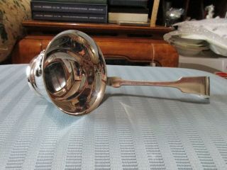 Ladle W LAWLER San Francisco COIN SILVER HANDLE Silverplate HORSE RIDER Bowl NM 3