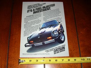 1978 Datsun 280z - Fuel Injected - Ad