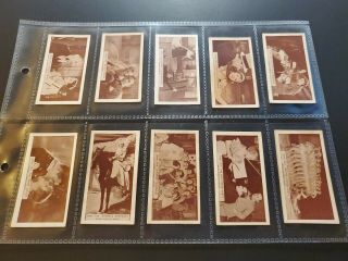 1935 Ardath (state Express) " Scenes From Big Films " (tarzan) Full - 100 Card Set