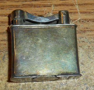 Early Mexico Sterling Silver Lift Arm Lighter/rare