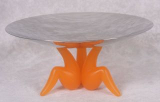 Vintage Orange Philippe Starck For Alessi Fruit Bowl " Les Ministres " Italy Mcm