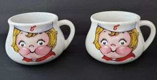Vintage Campbells Kids Soup Mug Cup 1998 Coffee Cup Set Of 2
