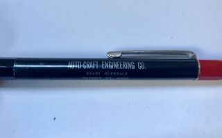 Vtg Durolite Double Point Mechanical Pencil Auto Craft Engineering Co.  Detroit 3