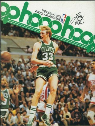 Jersey Nets 1981 - 82 Program Vs Boston Celtics,  Nba Basketball