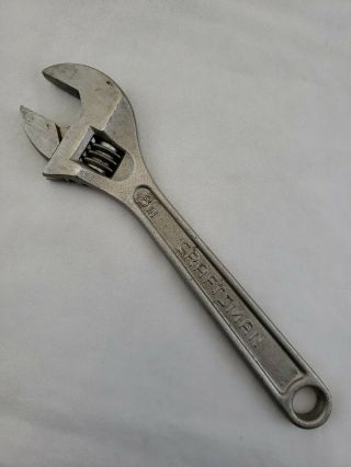 Vintage Craftsman 8 - Inch Adjustable Wrench 944603