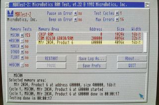 Spirit Technology OctaByte 8mb RAM Card w/4mb RAM for Commodore Amiga 2000 2500 2