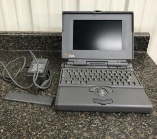 Vintage Macintosh Powerbook 165c Laptop/ Macbook W/ Charger