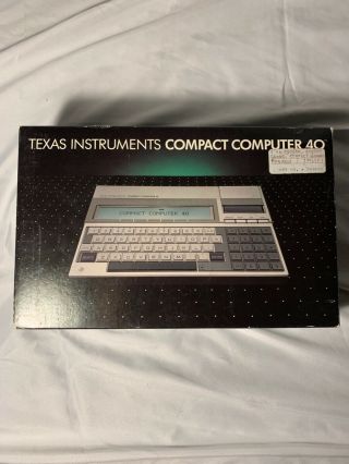 Texas Instruments Compact Computer 40 Cc40