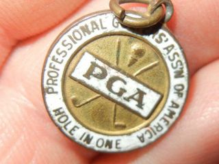 Vintage Pga Golf Hole In One Charm