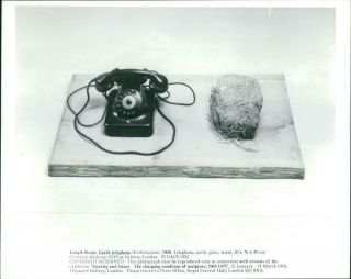 Vintage Photograph Of Joseph Beuys