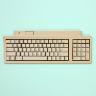 Vintage Apple Macintosh Computer Keyboard Ii [m0487]