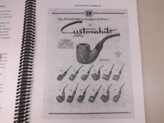 Collectible Custom - Bilt Pipe Book “As individual as a Thumbprint” by Bill Unger 3