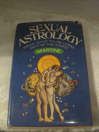Sexual Astrology By Martine (1976) Vintage Jacket